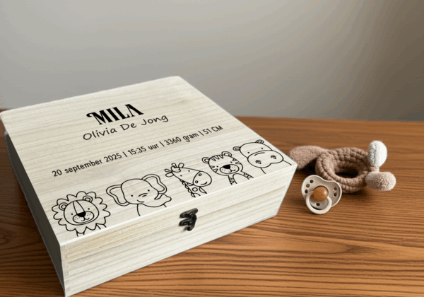 Geboortedoos | Memorybox - Dieren